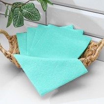 Набор салфеток вискозных для сухой и влажной уборки Доляна, 30×30 см, 5 шт, цвет зелёный 9068943