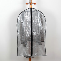 Чехол для одежды Доляна, 60×90 см, PE, цвет серый прозрачный 565756