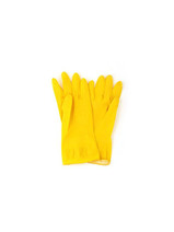 Перчатки резиновые VETTA желтые M 447-005