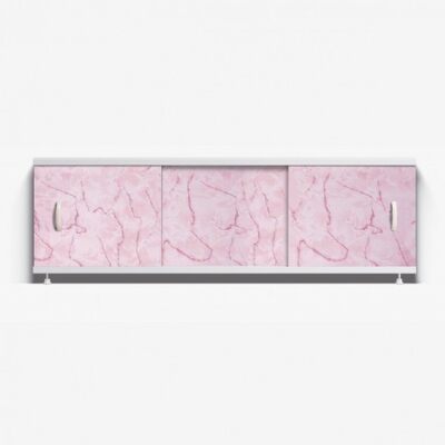 Экран под ванну "Оптима" 1,5 м пластик (27- розов. мрамор) Alavann