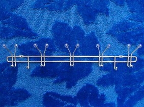 Вешалка с крючками 5 по 2 прямая (XSQ-929)