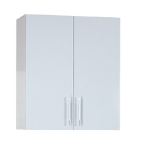 Шкаф для посуды 60 серебристый металлик (с сушкой) фасад МДФ SANTREK HOME