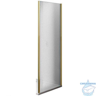 Боковая часть GOOD DOOR JAZZE SP-80-G-BR стекло ГРЕЙП 6мм, бронзовый профиль Распродажа