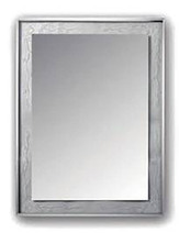 Зеркало для ванной комнаты (F674) FRAP (в белой рамке)