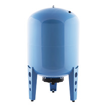 Гидроаккумулятор Джилекс ВПК 150 вертикальный (пластиковый фланец, синий)