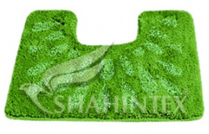 Коврик д/компакта SHAHINTEX PP LUX 50х60 зелёный (52)