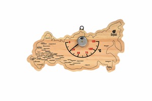 Термометр "Карта России" 22х11х2,5см для бани и сауны "Банные штучки" (18056)