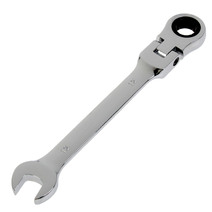 Ключ комбинированный трещоточный шарнирный ТУНДРА, CrV, полированный, 72 зуба, 12 мм 2354164