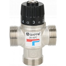 Термосмеситель 3-ход. 3/4" GAPPO (20-43 гр.) G1441.05