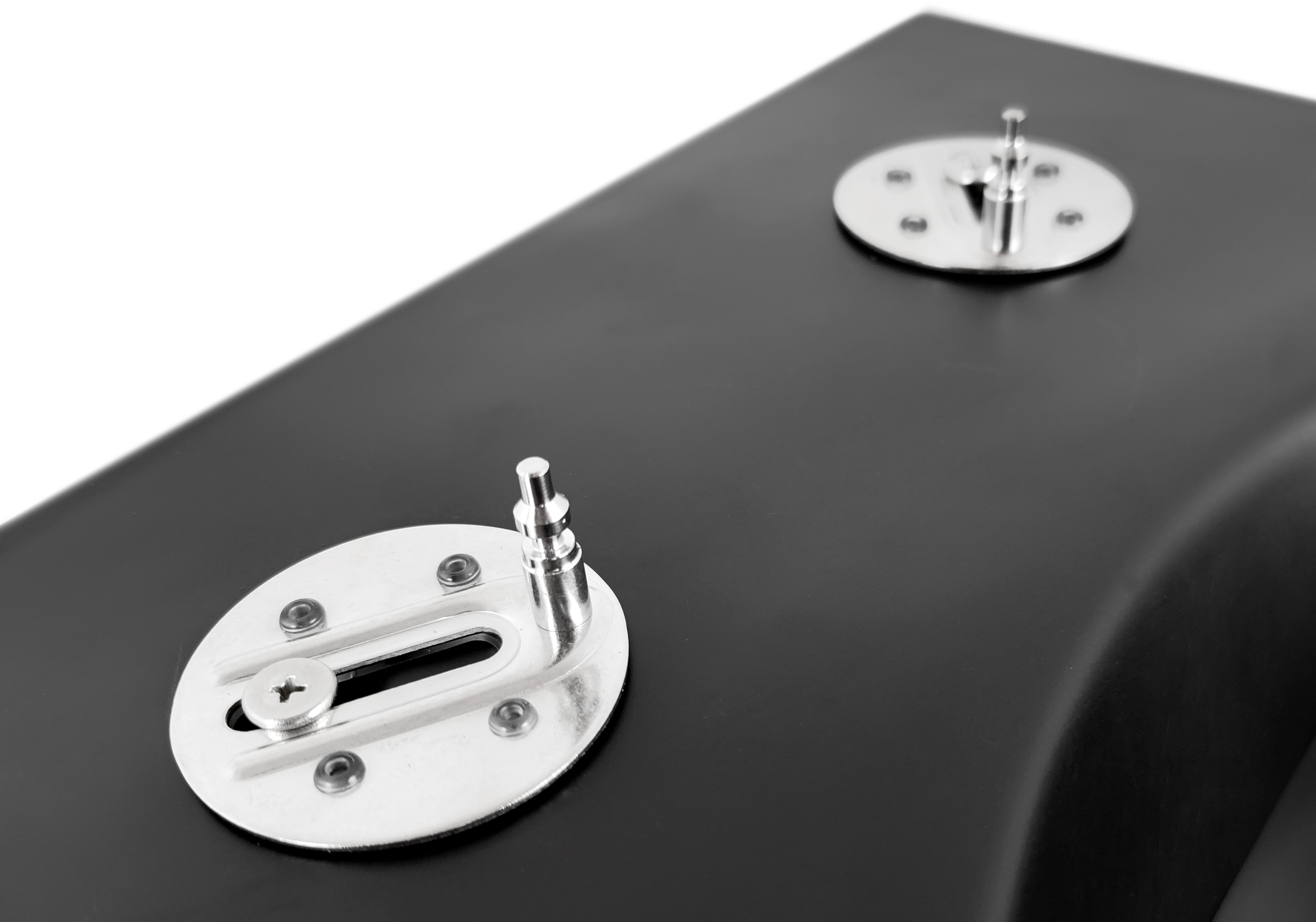Унитаз подвесной безободковый HOLLER BLOCK MB (520*340*355мм, сиденье дюропласт, микролифт) черный матовый