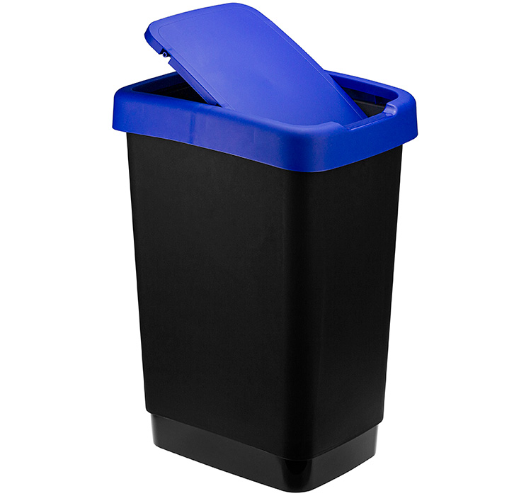 Контейнер для мусора ТВИН 25 л Синий ("М-пластика") (М 2469)