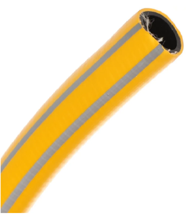 Шланг поливочный резин. армир. 3-х слойный термопластичный 1" (25м) Sunny Flexfab (желтый) г.Волжский