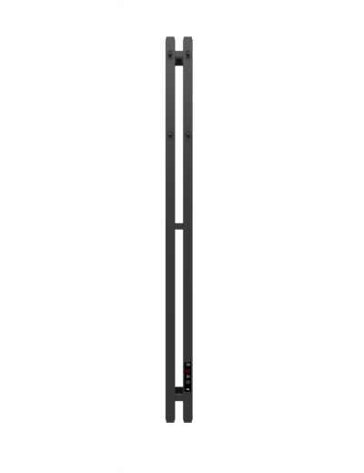 Полотенцесушитель электрический Лео Квадро Гранд 2 120, 95 вт (К-ЖК панель, Справа, Чёрный матовый)	16089