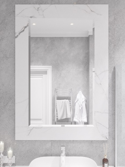 Зеркало SANTREK HOME (фотопечать) "Опал" 550х800мм (прямоугольное)