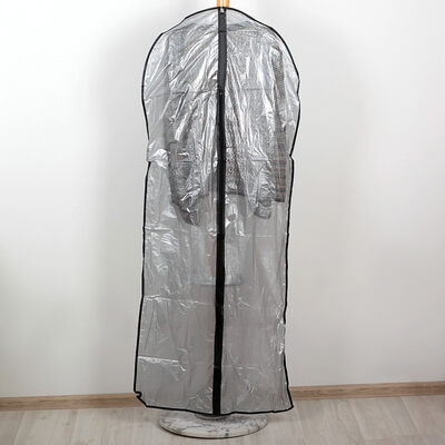 Чехол для одежды Доляна, 60×137 см, PE, цвет серый прозрачный 565760