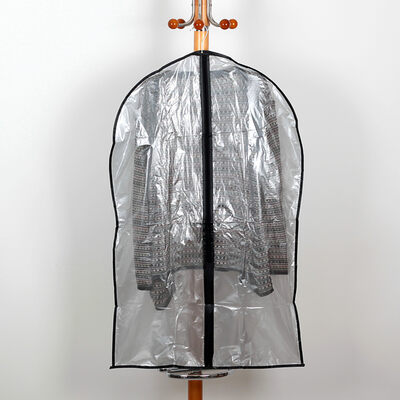 Чехол для одежды Доляна, 60×90 см, PE, цвет серый прозрачный 565756