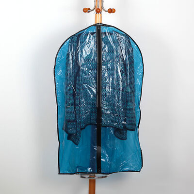Чехол для одежды Доляна, 60×90 см, полиэтилен, цвет синий 2493634
