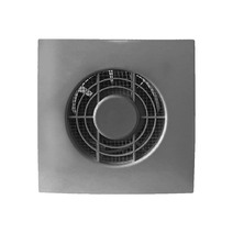 Вентилятор Эвент с пониженным уровнем шума ЗЕФИР 100 С (хром)