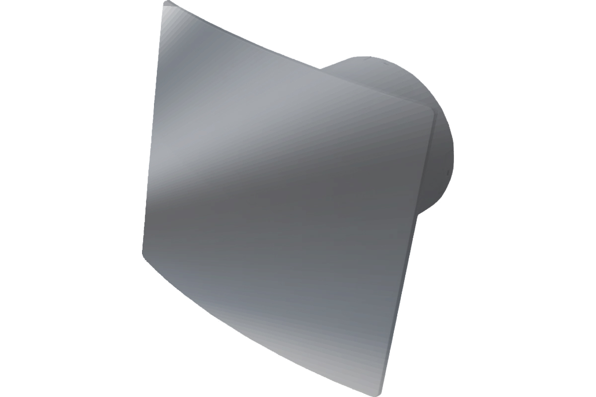 Вентилятор Эвент 100T с плоской лицевой панелью (хром)