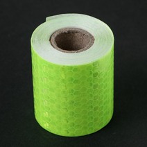 Светоотражающая лента TORSO, самоклеящаяся, зеленая, 5 см х 3 м 4330997