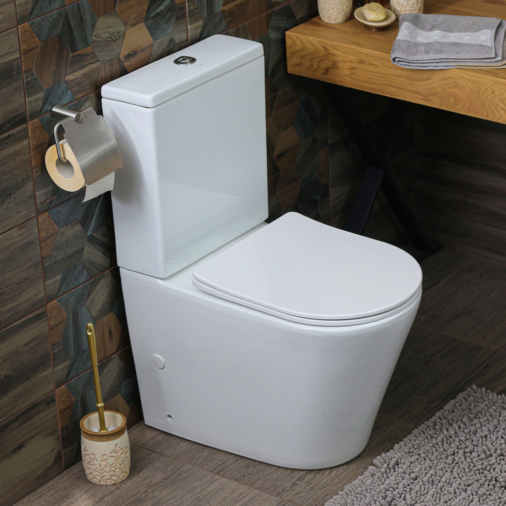 800-310307 Унитаз компакт 380*618*825 MELANA (2 части)
