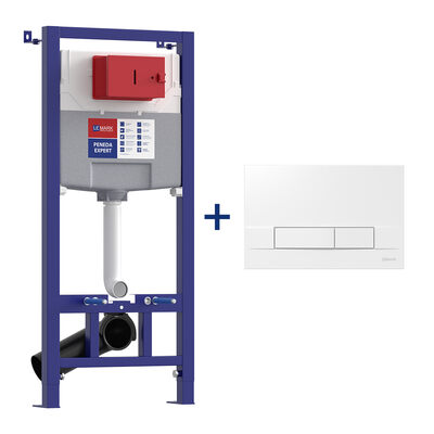 Инсталляция LEMARK (комплект 2 в 1) PENEDA EXPERT с кнопкой BIT БЕЛЫЙ ГЛЯНЕЦ 9812415