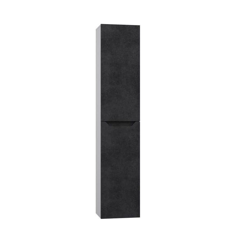Пенал SANTREK HOME "Римини" (Графит бетон) 2 двери Правый 350х1800х300