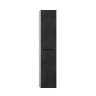 Пенал SANTREK HOME "Римини" (Графит бетон) 2 двери Правый 350х1800х300