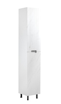 Пенал SANTREK HOME "Беладжио-35" (Белый мрамор) 2 двери Правый 350х1872х320