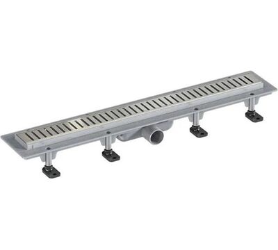 Трап 750 (серый, с прорезями, сух. затв.) GOOD DOOR ТЛ00010