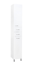 Пенал SANTREK HOME "СИТИ NEW-35" (Белый) 2 двери 2 ящика Правый 350х1910х313 *