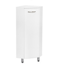 Полупенал SANTREK HOME "СИТИ NEW-30" угловой (правый) белый 302х866х302 *