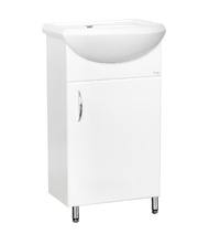 Подстолье SANTREK HOME "СИТИ NEW-45" 1 дв. (белый)  под умыв. "Уют-45" 423х800х245