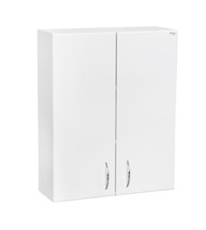 Шкаф навесной SANTREK HOME "СИТИ NEW-50" 2 ств.  белый 500х750х220