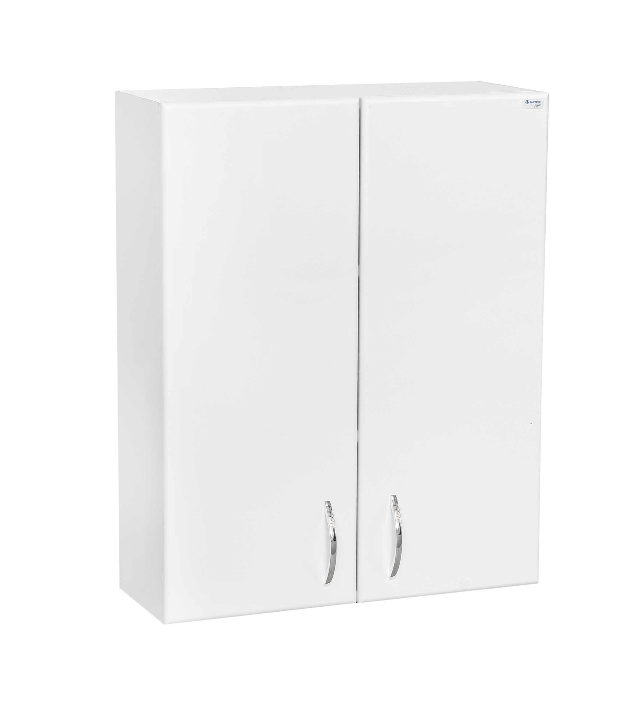 Шкаф навесной SANTREK HOME "СИТИ NEW-50" 2 ств.  белый 500х750х220