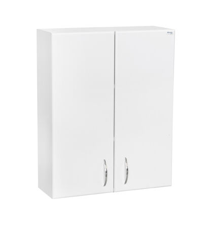 Шкаф навесной SANTREK HOME "СИТИ NEW-50" 2 ств.  белый 500х750х220