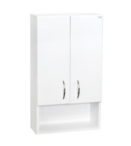 Шкаф навесной  SANTREK HOME "СИТИ NEW-46" с нишей белый 460х800х200 *