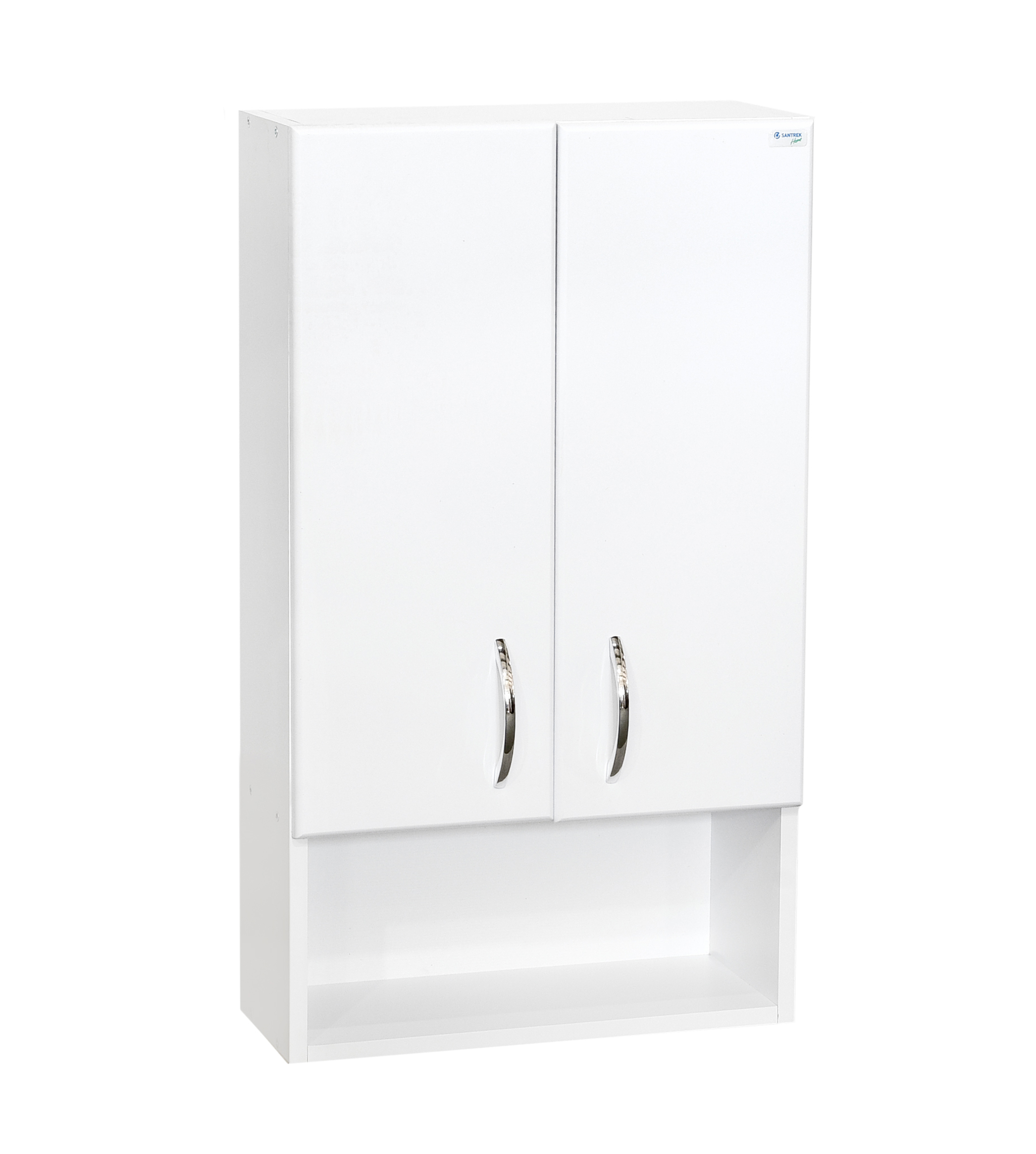 Шкаф навесной  SANTREK HOME "СИТИ NEW-46" с нишей белый 460х800х200 *