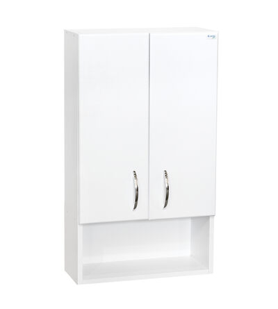 Шкаф навесной  SANTREK HOME "СИТИ NEW-46" с нишей белый 460х800х200 *