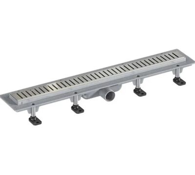 Трап 550 (серый, с прорезями, сух. затв.) GOOD DOOR ТЛ00008