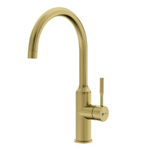 LM5079LGN Expert  Смеситель для кухни с поворотным изливом, светлое золото нано LEMARK