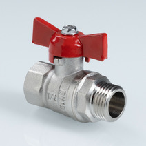 Кран вода VALTEC СТАНДАРТ ГОСТ 1/2" г/ш баб (PN40) VT.123.N.04		