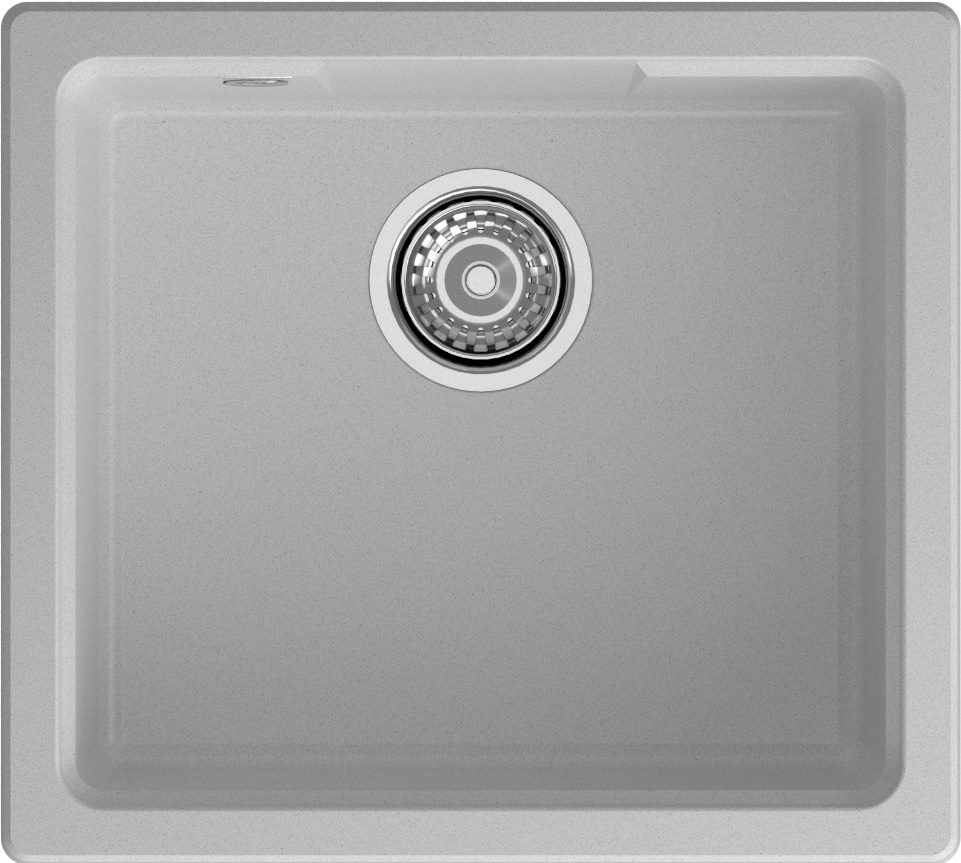 Мойка GRANFEST URBAN UR-4550 подстольный монтаж 450*500мм 1 чаша (серый)