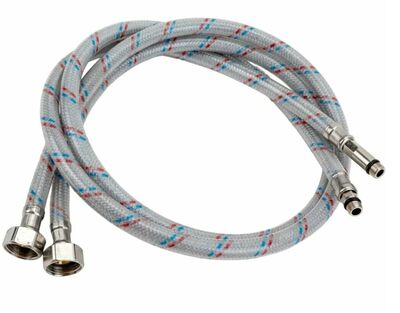 Подводка  к смесителю SANTREK AQUA NYLON (нейлон)  50см M10х35 (длинная)
