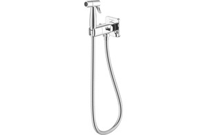 DR25062 Смеситель одноручный с гигиеническим душем, встраиваемый, хром DECOROOM								