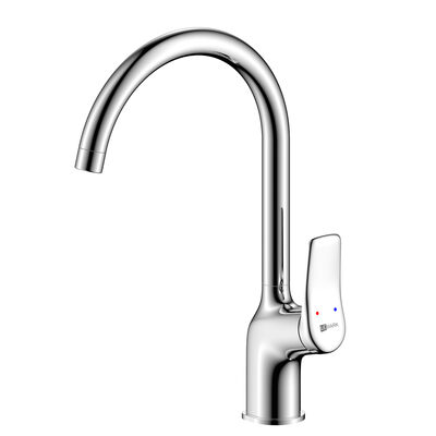 LM11305C Ortus Смеситель для кухни, с высоким поворотным изливом, хром LEMARK								 