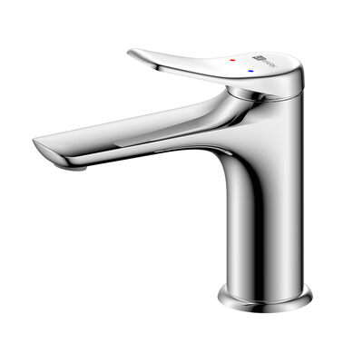 LM11306C Ortus Смеситель для умывальника монолитный, хром LEMARK								