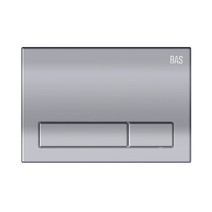 Клавиша мех. Для инстал. Прямоуг. Хром,глянец BAS ИУ00006