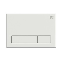 Клавиша мех. Для инстал. Прямоуг. Белая,глянец  (WP1400 BAS )ИУ00005