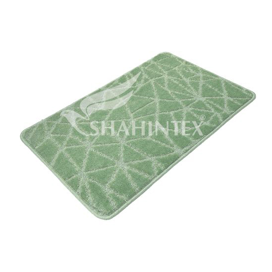 Коврик д/ванны 1 предм. SHAHINTEX PP 80х120 001 зелёный чай 79 S